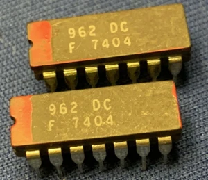 962DC FSC 962L 14 PINES CERDIP VINTAGE 1974 COLECCIONABLE DTL RARO ÚLTIMOS CANTIDAD-1 - Imagen 1 de 1