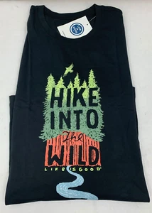 Men's Life is Good Long Sleeve T Shirt XL Hike - Picture 1 of 1