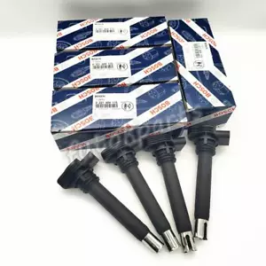 4X Ignition Coils 0221604115 06H905115B Fits For VW CC Tiguan Audi A4 Quattro A5 - Picture 1 of 10
