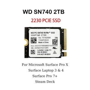 WD SN740 2TB M.2 2230 SSD NVMe PCIe4x4 For Steam Deck ASUS ROG Flow X Laptop - Picture 1 of 3
