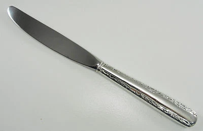 "Cuchillo Gorham Sterling moderno tamaño lugar hueco 9 1/8"" patrón camelia 1942"  Foto 1 de 3