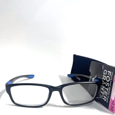 Gafas de lectura Foster Grant Scooter rojas/azules/grises/negras (todas las fuerzas) Foto 1 de 4