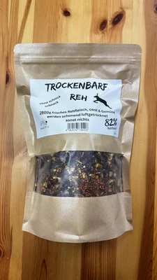 3,5kg Trockenbarf vom Reh mit , 82% Rehfleisch, Obst und Gemüse getrocknet #1 - Bild 1 von 4
