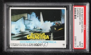 1978 Topps Battlestar Galactica Doomsday on Caprica #16 PSA 9 MINT 0ts2 - Picture 1 of 3