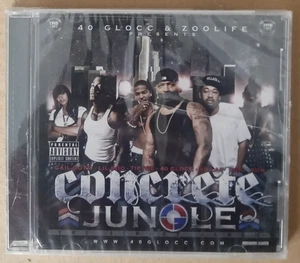 40 GLOCC - "CONCRETE JUNGLE" (BRAND NEW 2010)  RASKASS, TIP TOE, LIL BOO, E-NOTE - Picture 1 of 2