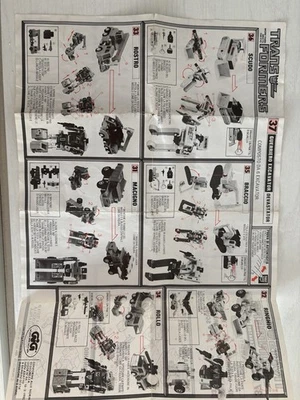 Transformers Devastator Istruzioni Originali Gig - Immagine 1 di 2