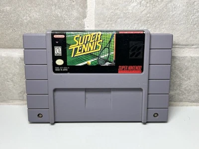 Super Tennis - Super Nintendo Entertainment System, 1991 - SNES Cart Only! - Image 1 of 4