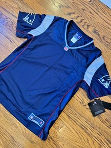 Nike NFL New England Patriots Womens Blue Jersey Size Small New - Picture 1 of 7