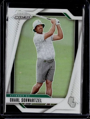 2025 Panini Prizm LIV #46 Charl Schwartzel Branco #/36 - Imagem 1 de 2