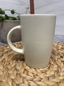 2011 STARBUCKS Ivory Coffee Tea Cup Mug 11.8 Oz Plain Solid - Picture 1 of 5