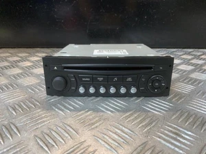 10-18 CITROEN DS3/C3 MK2 RADIO/CD PLAYER HEAD UNIT 98041626XT - Picture 1 of 5