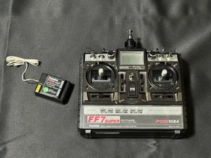 Vintage Futaba FF7 Super Transmitter with R137GP receiver (Clean) Made in Japan - Picture 1 of 13
