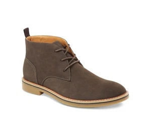 Botas chukka Club Room de gamuza sintética marrón talla 7,5 M para hombre - Imagen 1 de 1