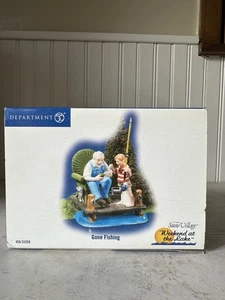 Dept 56 Snow Village Gone Fishing Weekend at the Lake #55269 Rod Dock Accessory - Picture 1 of 10