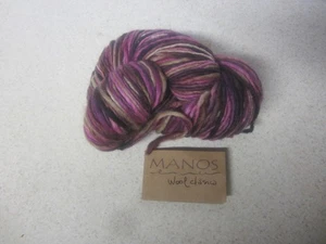 MANOS DEL URUGUAY WOLLE CLASICA GARN # 118 lila Farben 138 Yards - Bild 1 von 4