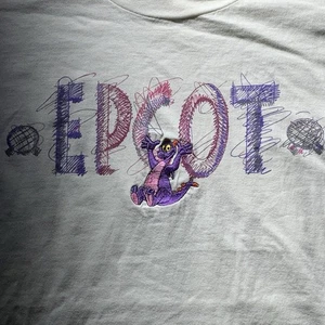 Vintage Disney Originals Epcot Shirt LG XL Figment Dragon Single Stitch - Picture 1 of 11