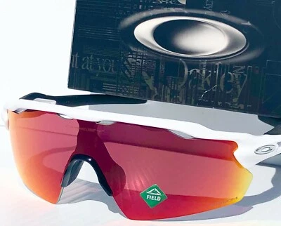 NUEVO* Gafas de sol Oakley RADAR EV Pitch BLANCAS brillantes PRIZM Field Ruby 9211-04 Foto 1 de 4