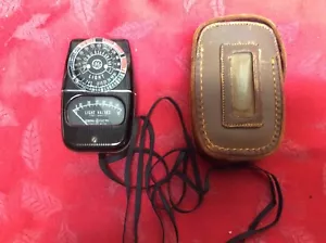 Vintage General Electric Light Meter #8DW58Y4 for Film or Plates Exposure Values - Picture 1 of 7
