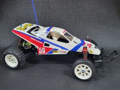 NEW TAMIYA GRASSHOPPER II 1/10 RC 2WD OFFROAD BUGGY KIT 58643 - ASSEMBLED ARTR - Image 1 of 4