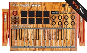 Recubrimiento Akai MPK Mini MK3 | Madera 6 | Calcomanía protectora | StyleFlip Skins - Imagen 1 de 1
