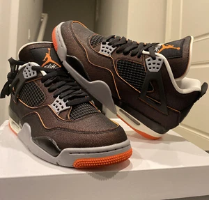 Nike WMNS Air Jordan 4 Retro “Starfish” Size 10W/8.5M CW7183 100 🔥 🔥 - Foto 1 di 11
