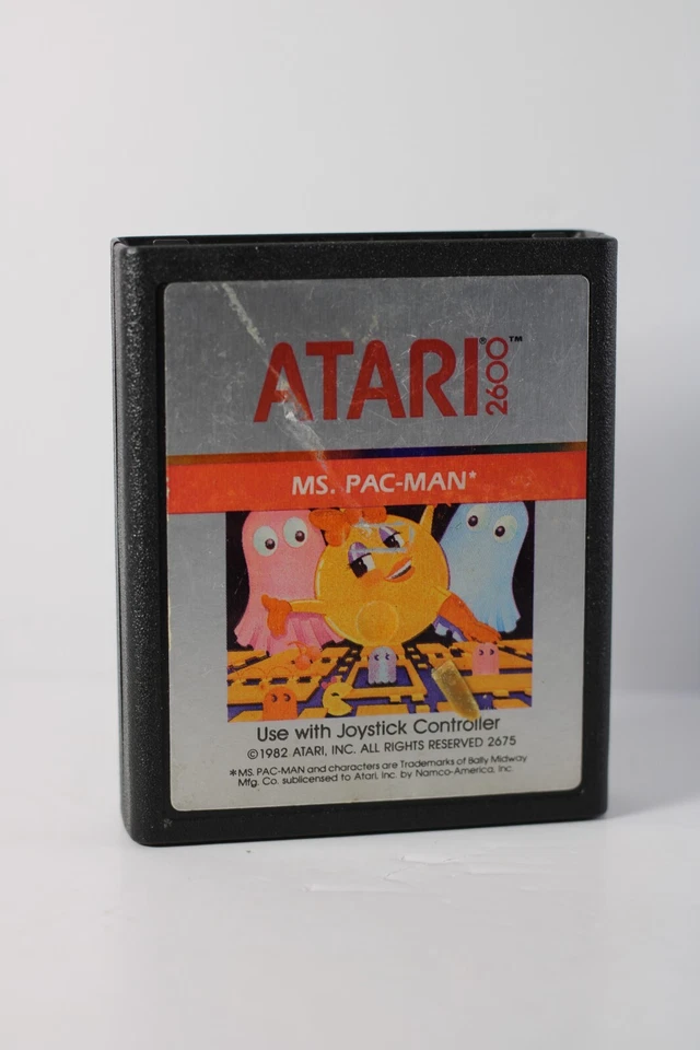 Ms. Pac-Man (Atari 2600, 1982) Display cartridge only Not a game - Image 1 of 4