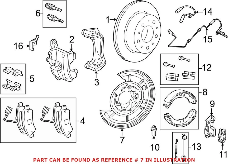 Genuine OEM Mopar Rear Passenger Right Brake Dust Shield For Ram ProMaster 3500 - Image 1 of 1