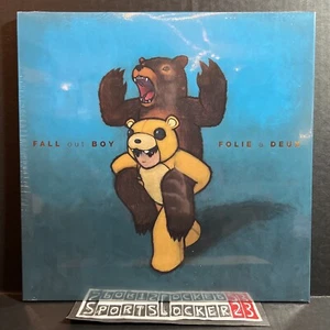 Fall Out Boy Folie a Deux Blue Marble Vinyl 2LP 15th Anniversary Limited /2500 - Picture 1 of 10