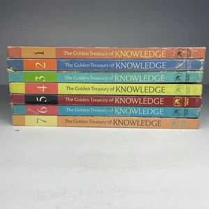 The Golden Treasury Of Knowledge Margaret Bevans Vintage Hardcovers Volumes 1-7 - Bild 1 von 24