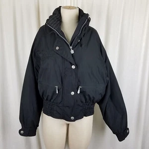 Vintage Kaelin Ski Winter Parka Jacket Womens 10 Retro 80s 90s Embroidered - Picture 1 of 6