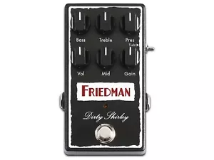 Friedman Amplification Dirty Shirley Tube Guitar Effects Pedal - Picture 1 of 7