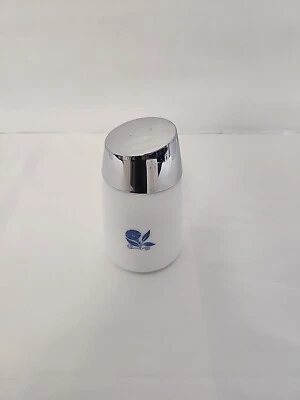 Vtg Starline Santa Barbara Blue Cornflower White Milk Glass Container Dispenser - Image 1 of 4