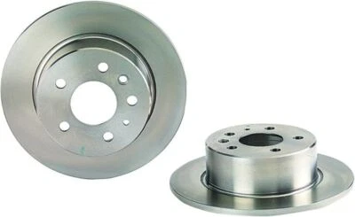 Brembo Rear Premium UV OE Equivalent Rotor FOR 2008 Mitsubishi Lancer/10-11 Lanc Foto 1 de 2