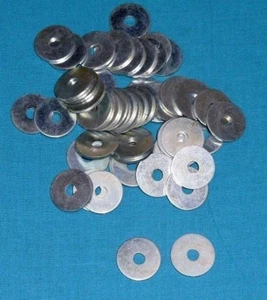 Large Steel Washer - M5 X 19 X 1.5mm Plated - Pack of 50 - Picture 1 of 3