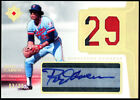 ROD CAREW 2004 Ultimate Collection Signature Numbers GAME USED Patch Auto 3/21!