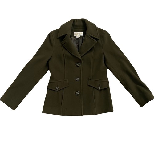 Giacca MICHAEL Michael Kors 100% lana taglia 6 cappotto caldo capospalla