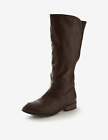 Autograph - Plus Size - Womens Boots -  Elastic Back Tall Side Zipped Boots