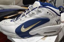 Indiana Pacers Reggie Miller #31 Signed Game Used Worn White Nike Sneaker