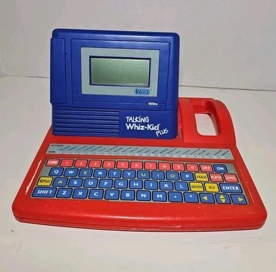 Vintage VTech Talking Whiz Kid Plus 1990s Interactive Electronic 22 Games Tested - Image 1 of 4