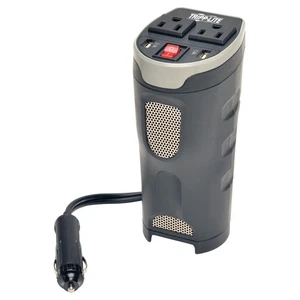 Tripp Lite Powerverter Compact Car Power Inverter Cup Holder - Input Voltage: 12 - Picture 1 of 6