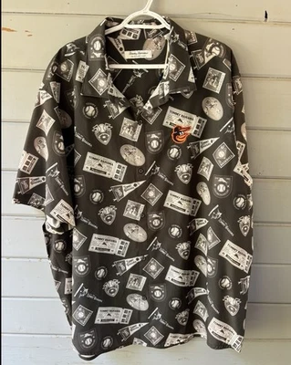NWT TOMMY BAHAMA BALTIMORE ORIOLES MENS 3XL BASEBALL PLAYER SHIRT BEAUTIFUL - Image 1 of 4