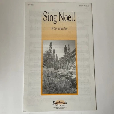Sing Noel - 2 part choir sheet music Christmas holiday song good condition - Image 1 of 4