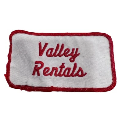 Vintage Valley Rentals Company Patch  - Image 1 of 3