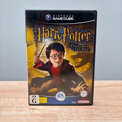 Harry Potter and the Chamber of Secrets Nintendo Gamecube Game Manual PAL - Image 1 of 4