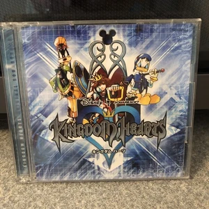 Kingdom Hearts CD 2 dischi colonna sonora 2002 Squaresoft Disney Giappone - Foto 1 di 6
