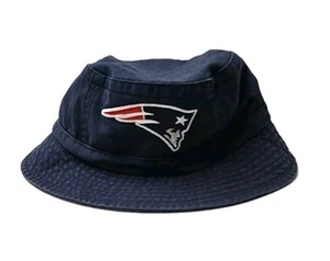 Reebok New England Patriots Logo Bucket Hat Blau Größe S/M - Bild 1 von 14