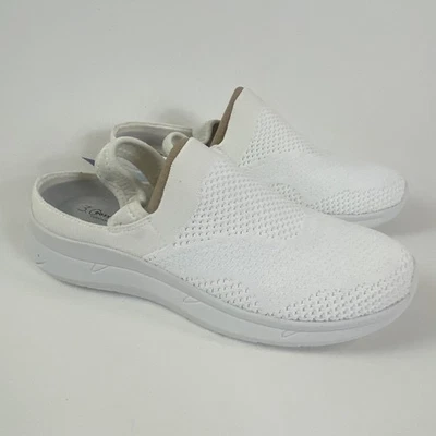NWOB  Easy Spirit White Slingback Casual Sneaker Mule Shoes Stela2 Size 7.5 W - Image 1 of 4