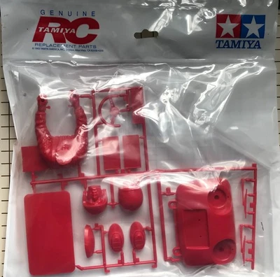 Tamiya RC P Parts Driver Figure in Red: 58618 for Monster Beetle 2015 # 9115431 - Image 1 of 2