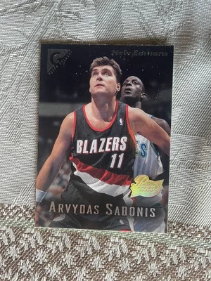 1995-96 Topps Gallery Players Private Issue Arvydas Sabonis #40 SP RC HOF - Image 1 of 4