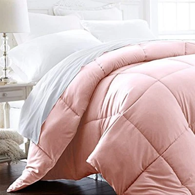 1600 Series Lightweight Goose Down Alternative Comforter Full/Queen / Pink - Image 1 of 4
